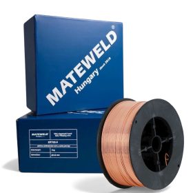   Sârmă de sudură MATEWELD din oțel cu strat de cupru (SG2) 0,8 mm, 1 kg (100 mm) 