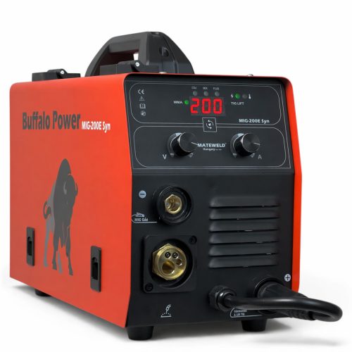MATEWELD Hungary Buffalo Power™ MIG-200E Syn inverteres hegesztő