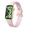 FitMate™ H91 Brățară inteligentă - Auriu, Roz cu curea din silicon