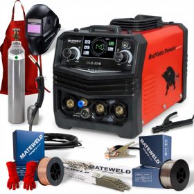   MATEWELD Buffalo Power™ MIG-140E Syn aparate de sudura cu invertor in pachet complet 