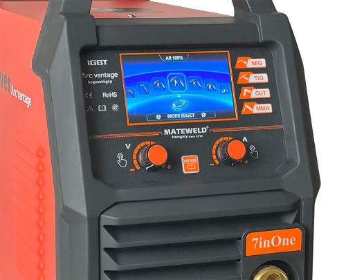 MATEWELD Buffalo Power ArcVantage 7inOne - Aparat multifuncțional de sudură și tăiere cu plasmă de 250 A
