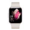 FitMate™ Q23 - Roz auriu, bej Cu curea din silicon detașabilă