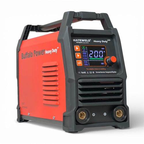MATEWELD Buffalo Power™ Heavy Duty 200 – aparat de sudură cu invertor + funcție Lift-Tig