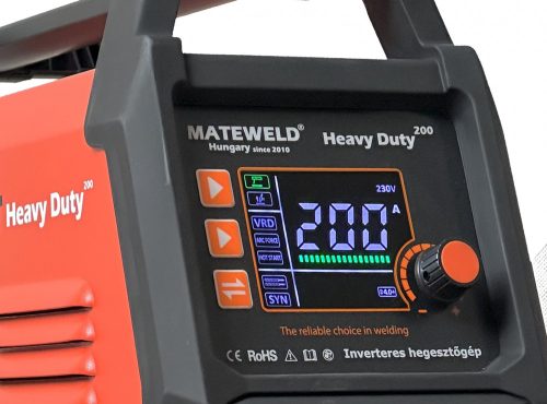 Set de sudură cu invertor MATEWELD Buffalo Power™ Heavy Duty 200 + funcție Lift-Tig