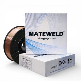   MATEWELD Sârmă de sudură din oțel cu cupru (SG2) 1,0 mm 5 kg (200 mm)