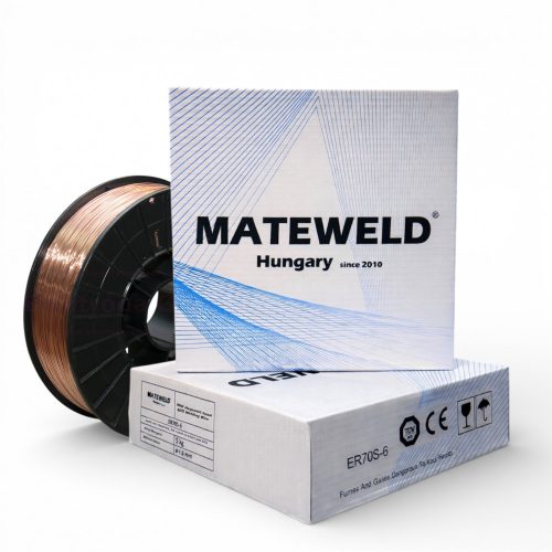 MATEWELD Sârmă de sudură din oțel cu cupru (SG2) 1,0 mm 5 kg (200 mm)