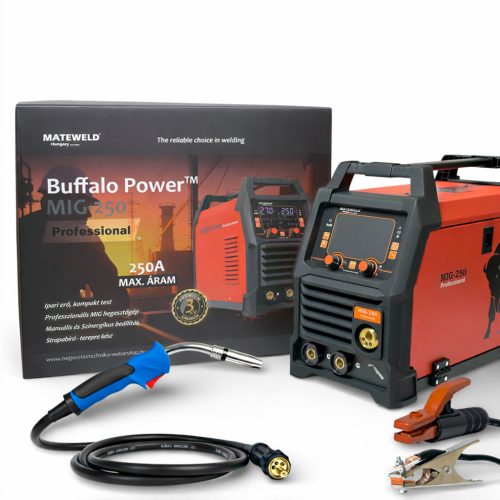 Aparat de sudură cu invertor MATEWELD Buffalo Power™ MIG-250